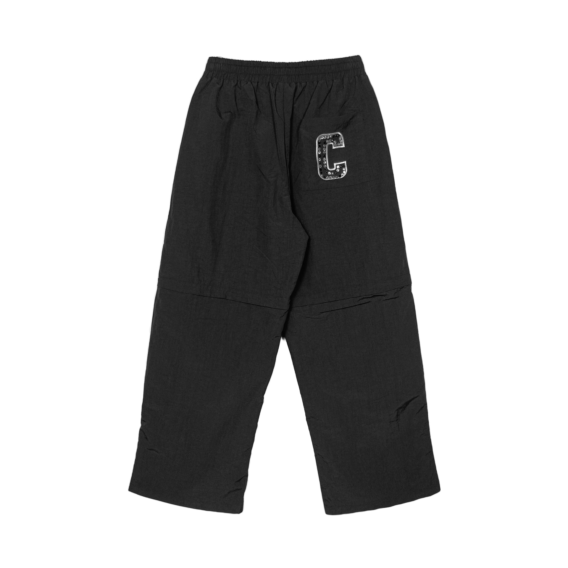 RHINESTONE CERTIFIED CONVERTIBLE TRACKPANTS