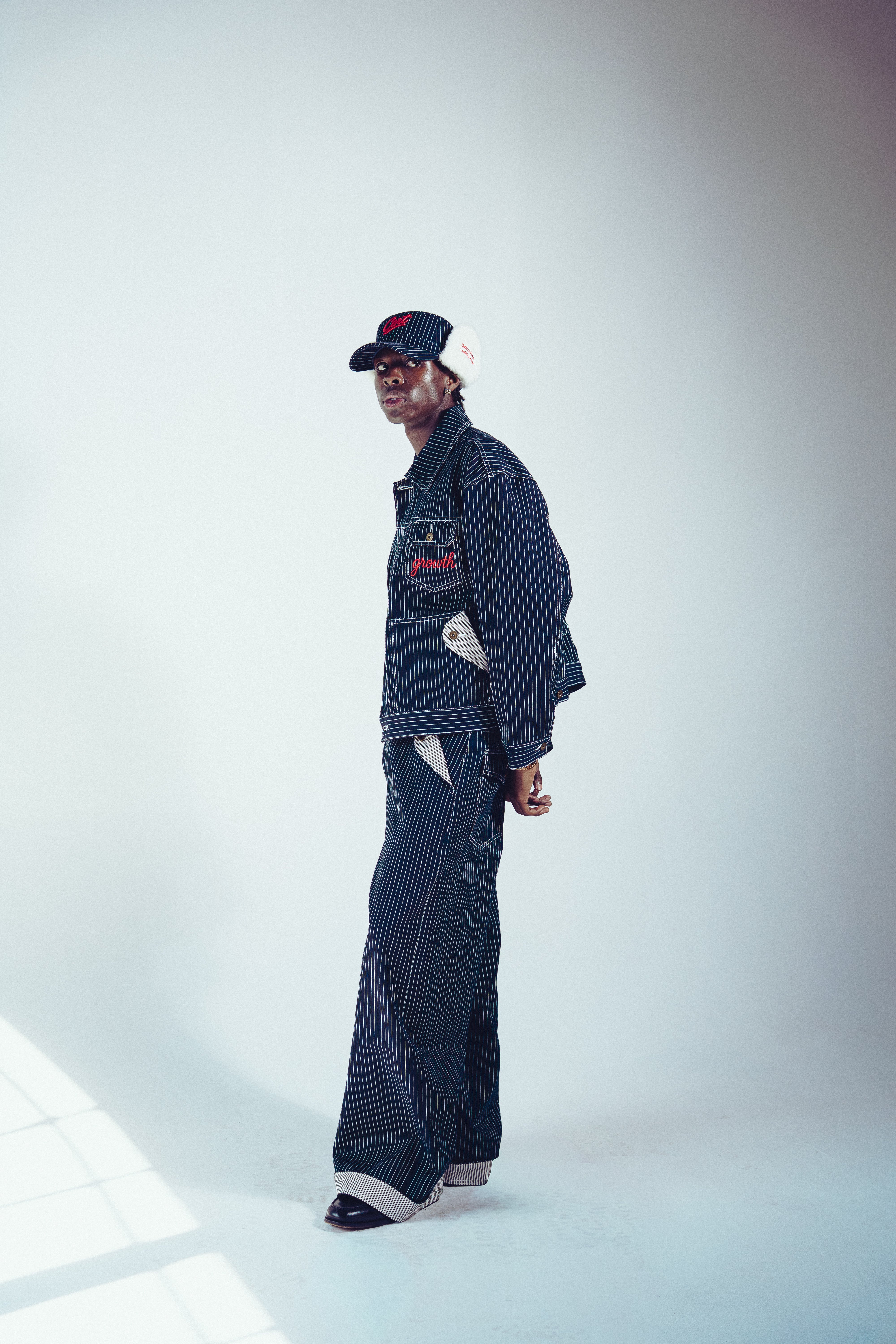 JAPANESE SELVAGE PINSTRIPE JACKET