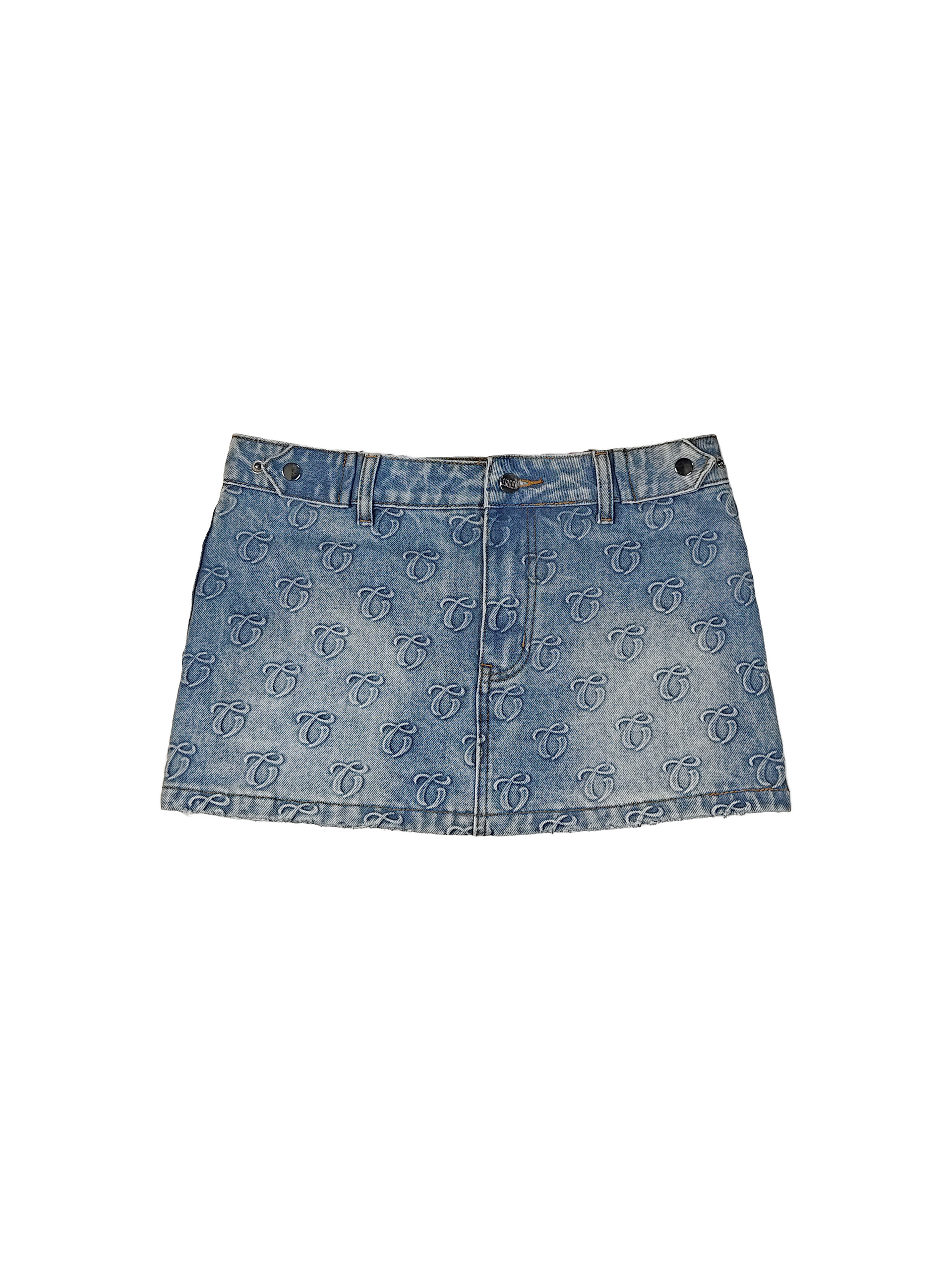 CERTIFIED DENIM SKIRT