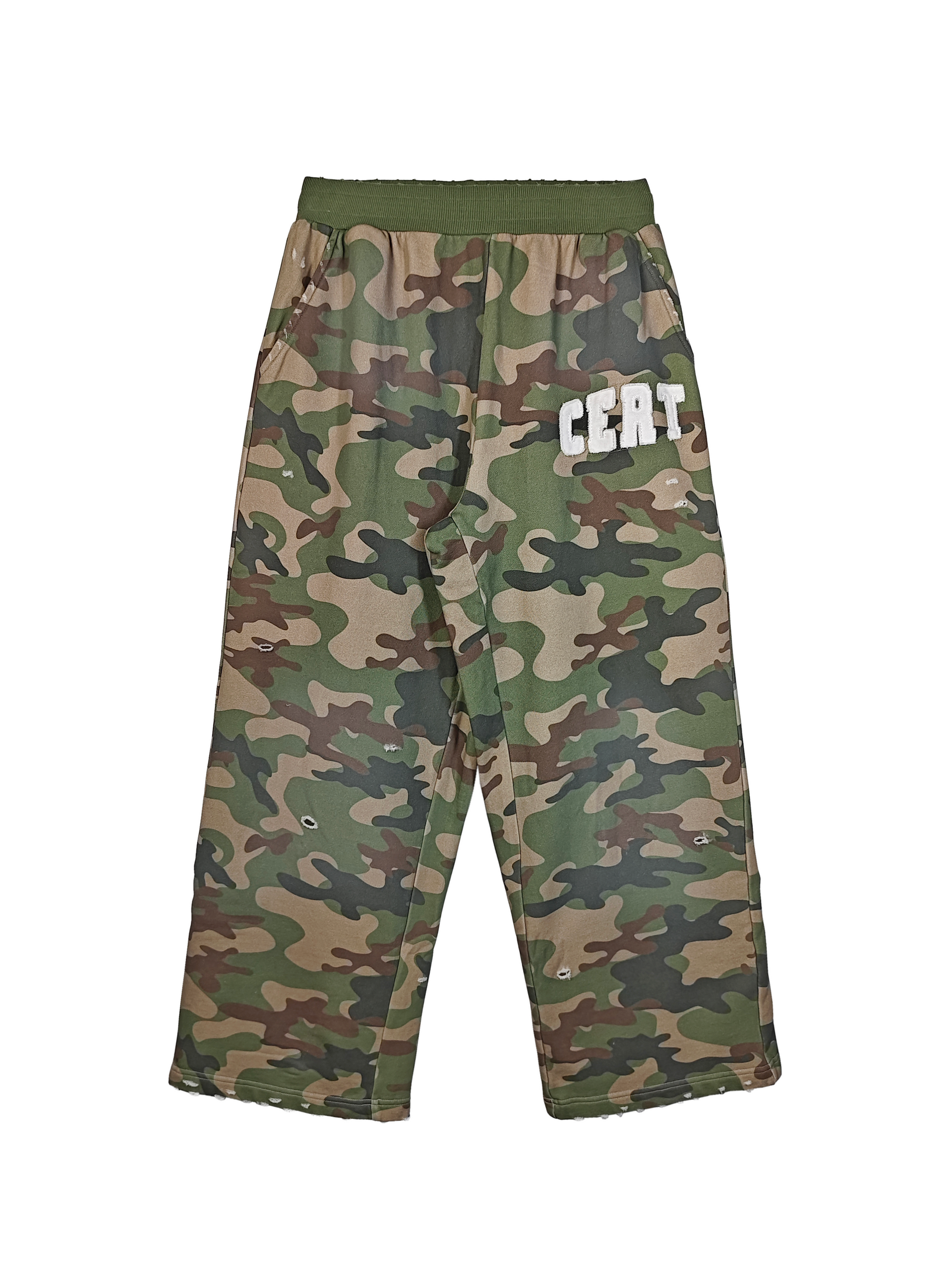 Camo CERT Distressed Sweats