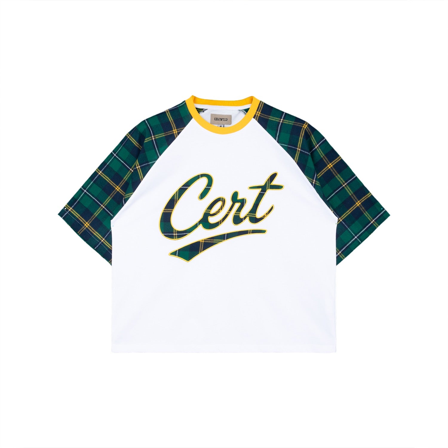 CERT Flannel Patchwork Tee