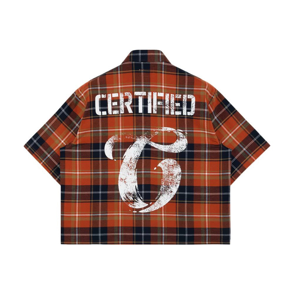 CERTIFIED SHORT SLEEVE FLANNEL