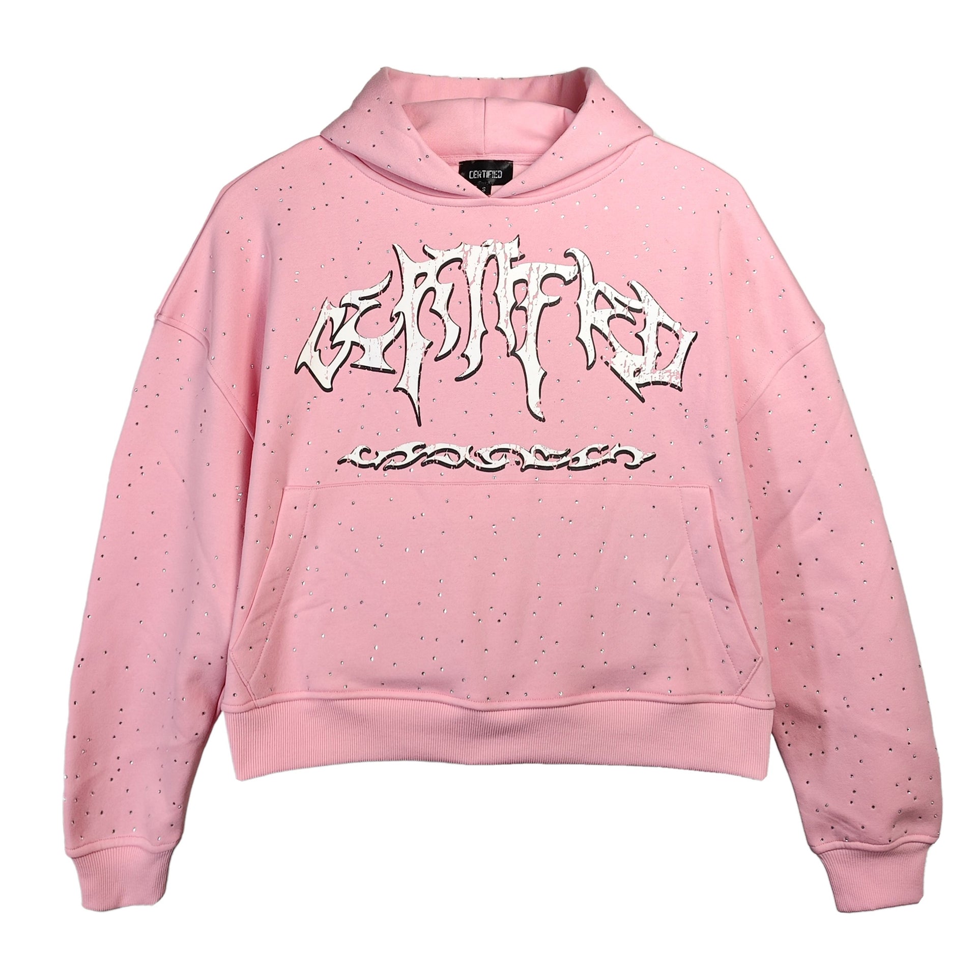CERTIFIED RHINESTONE HOODIE