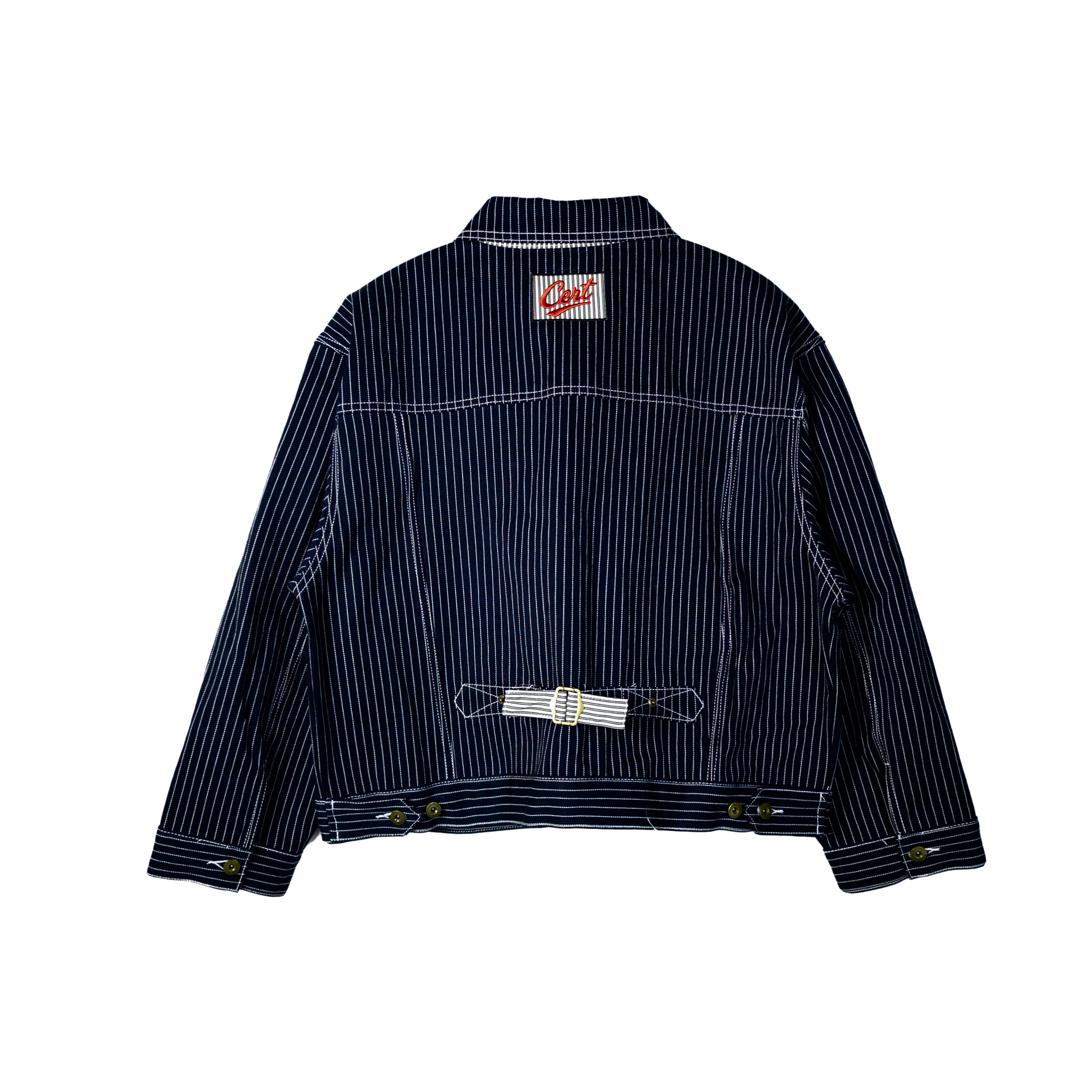 JAPANESE SELVAGE PINSTRIPE JACKET