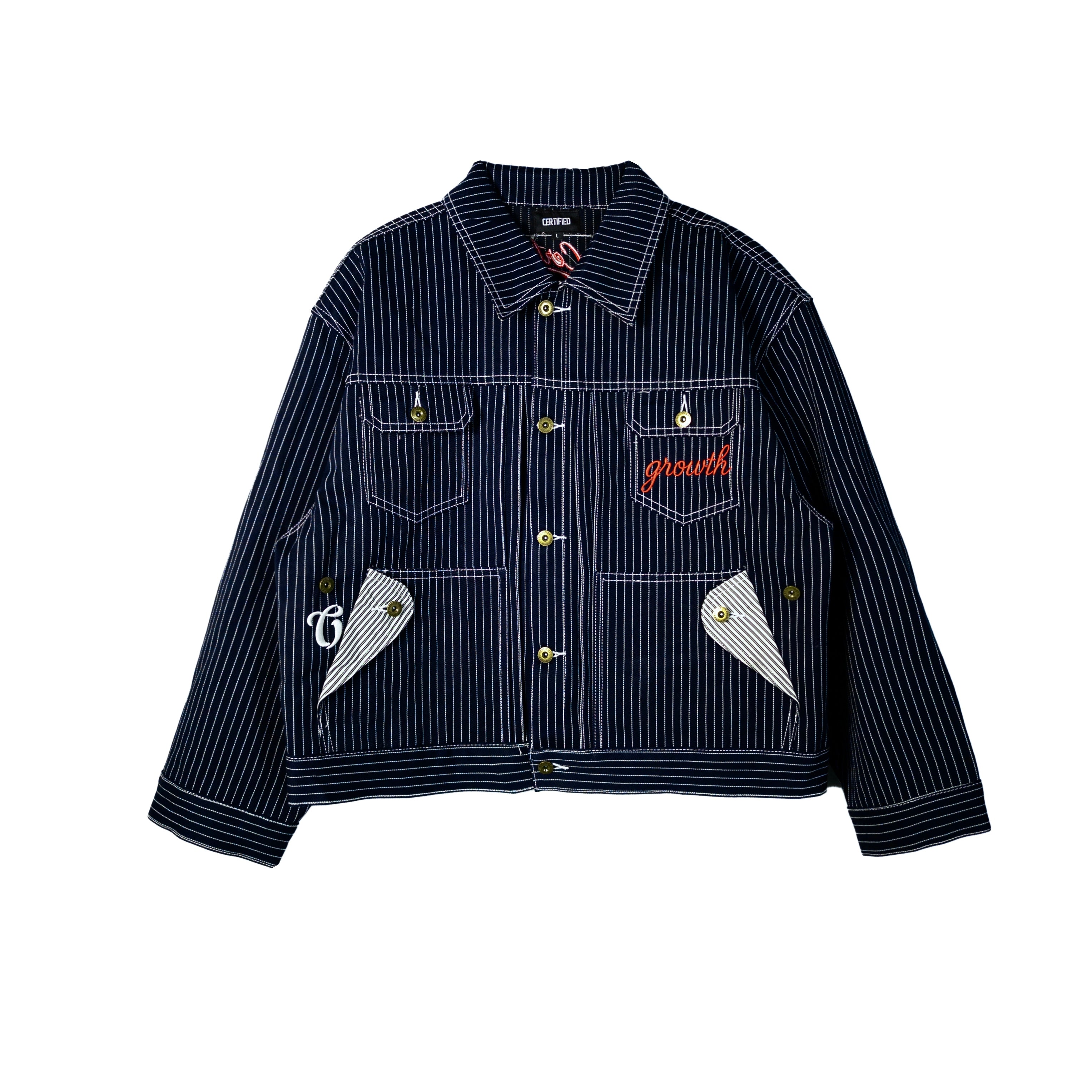 JAPANESE SELVAGE PINSTRIPE JACKET